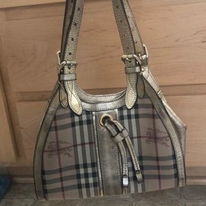 Burberry small nova check shoulder bag